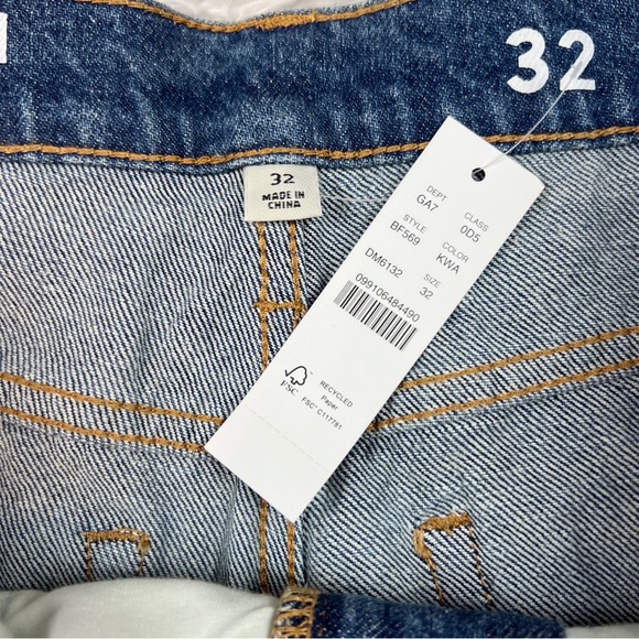 J Crew New high rise full length Demi-boot jeans in Kamari wash raw hem - Picture 11 of 12